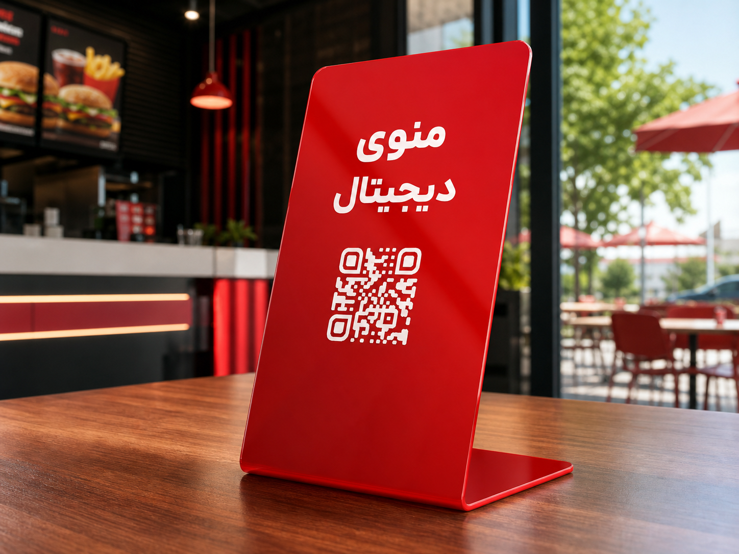 استند QR